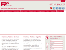 Tablet Screenshot of fpmailing-hcs.com